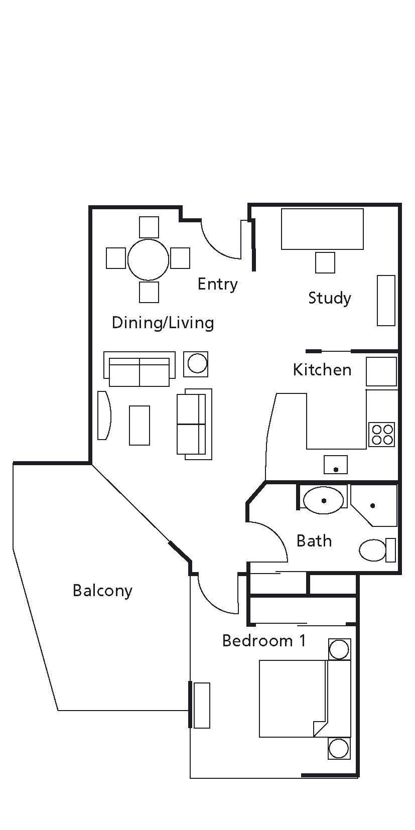 The Docks on Goodwin, Floor Plan