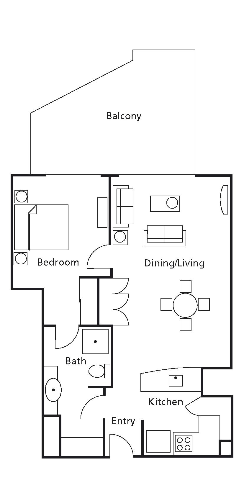 The Docks on Goodwin, Floor Plan