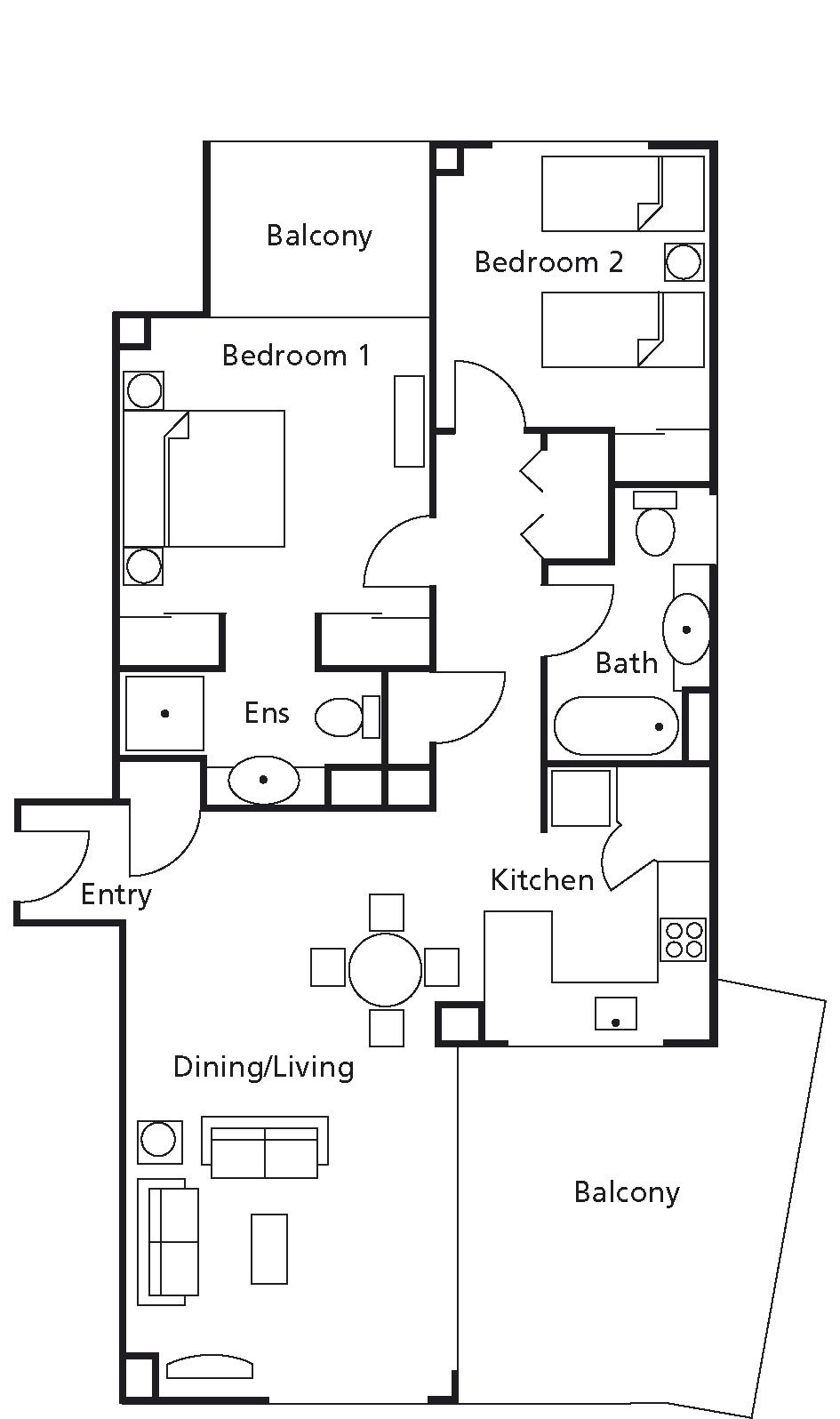 The Docks on Goodwin, Floor Plan