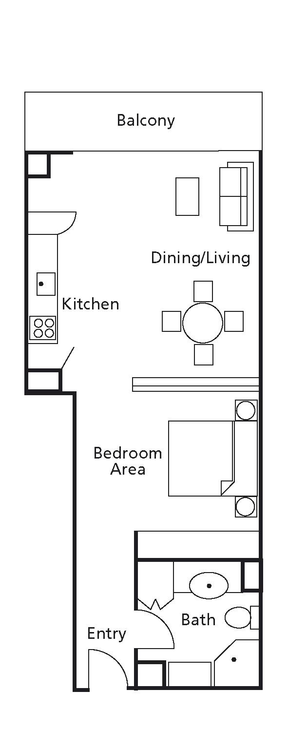 The Docks on Goodwin, Floor Plan